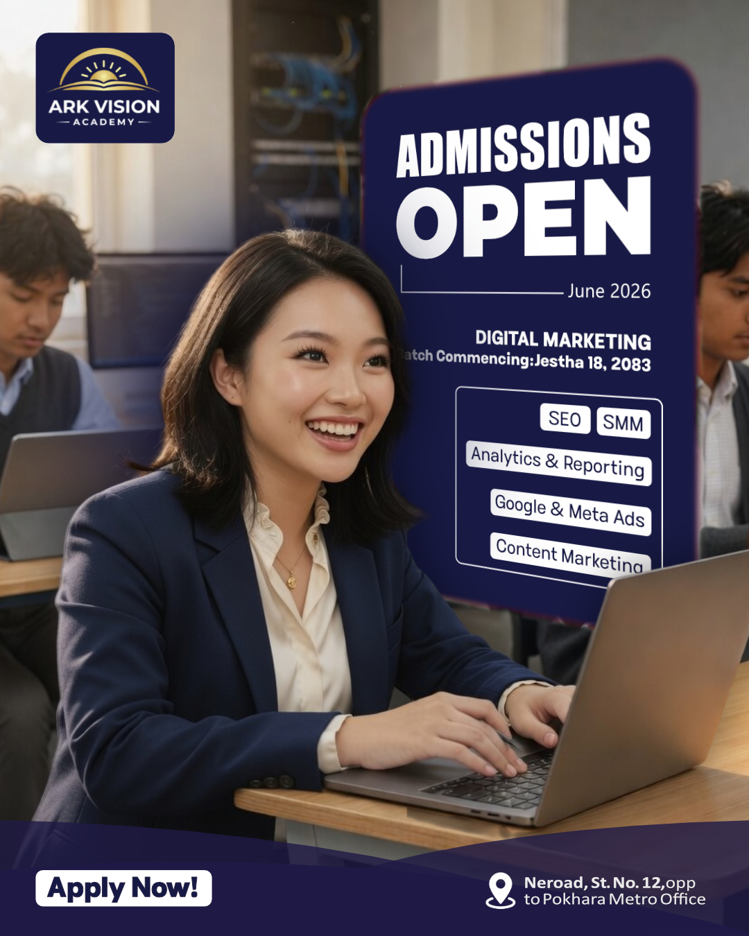 ADMISSIONS OPEN